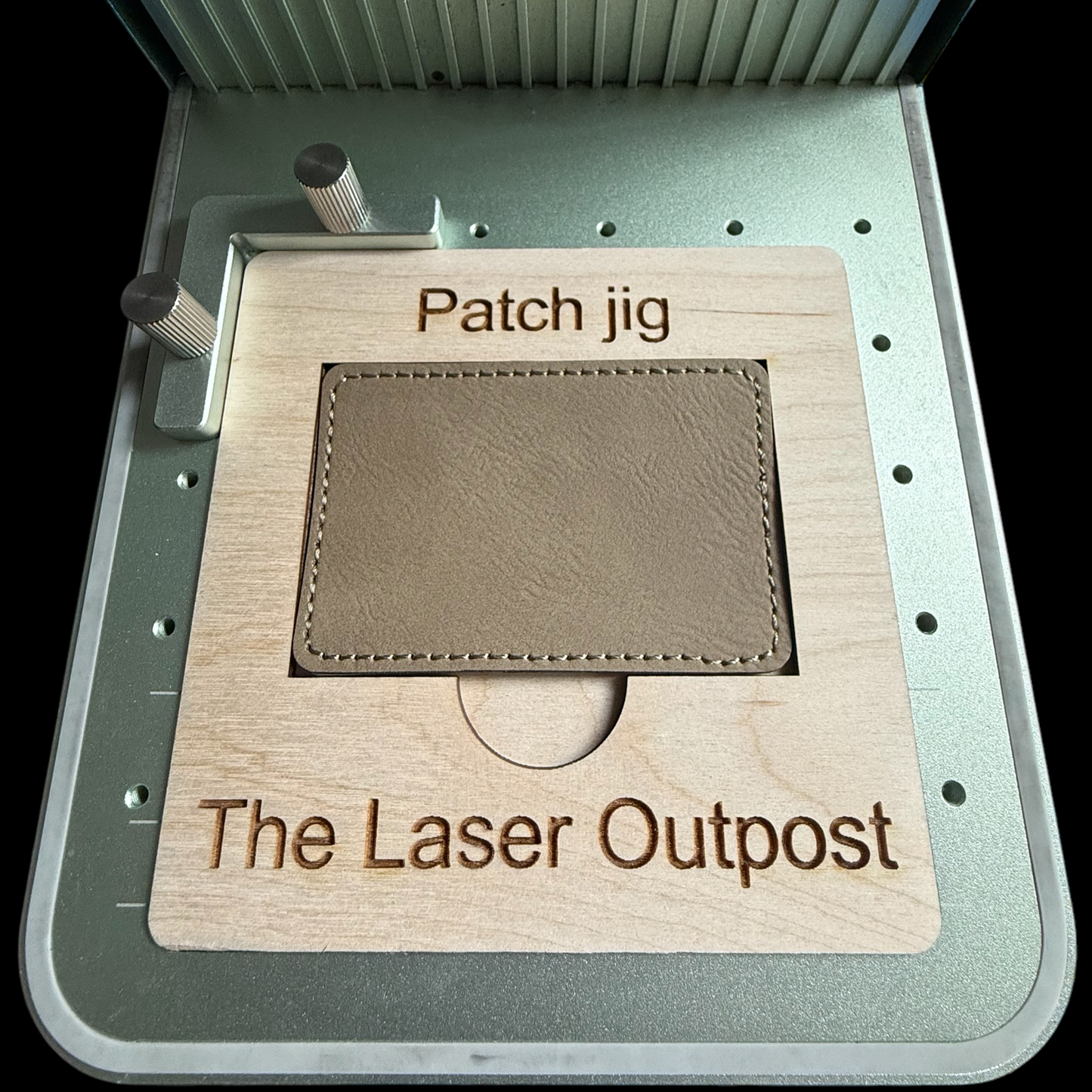 Rectangle Hat Patch jig SVG file