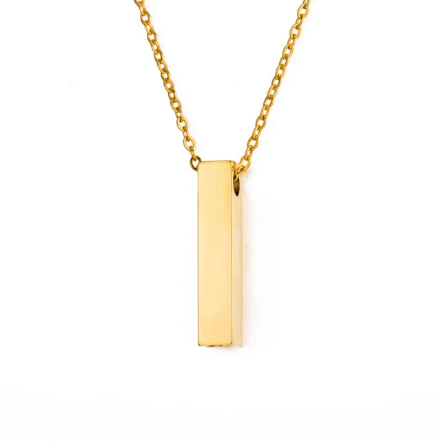 gold necklace cremation  urn