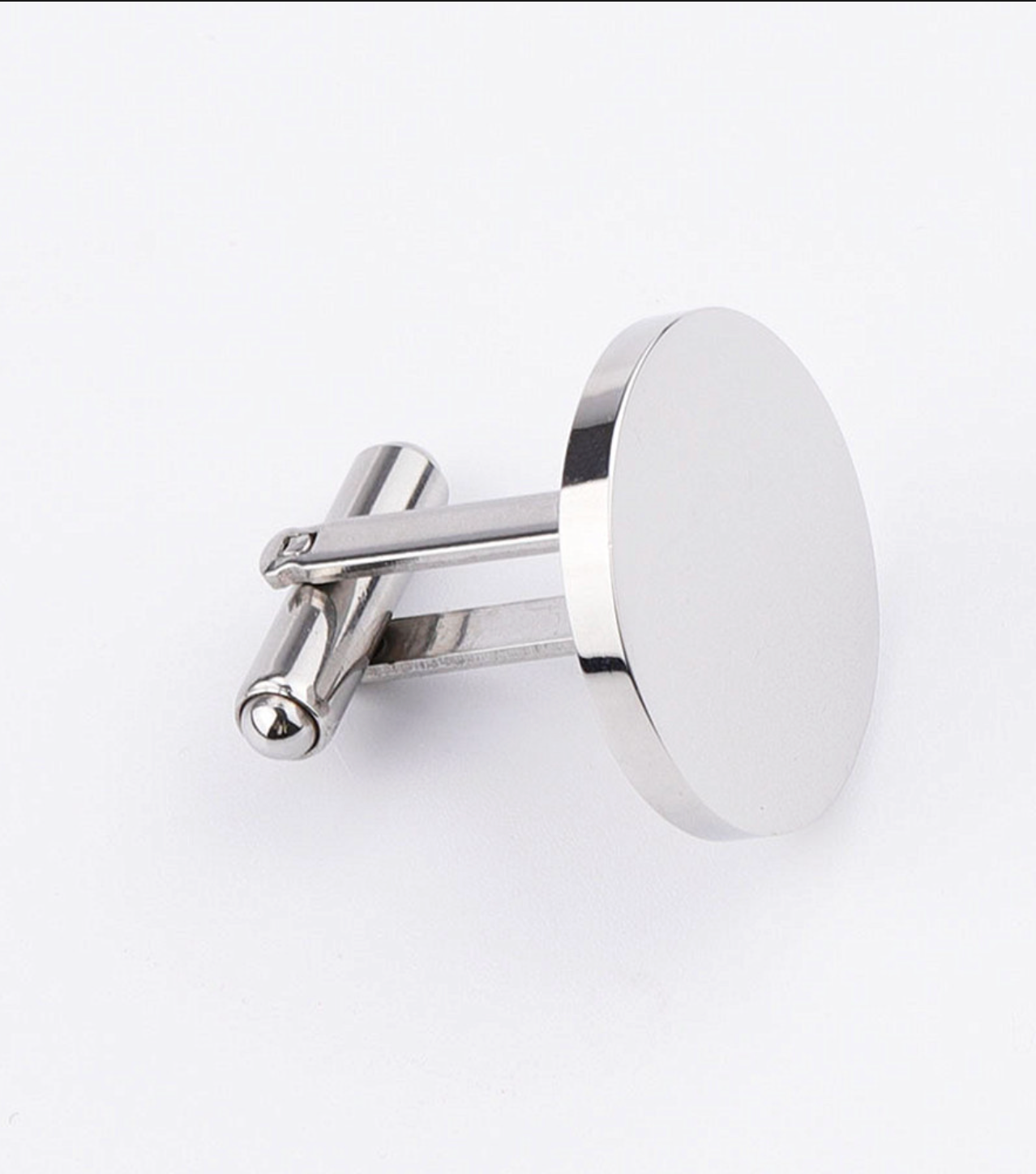 Cuff link engraving blank