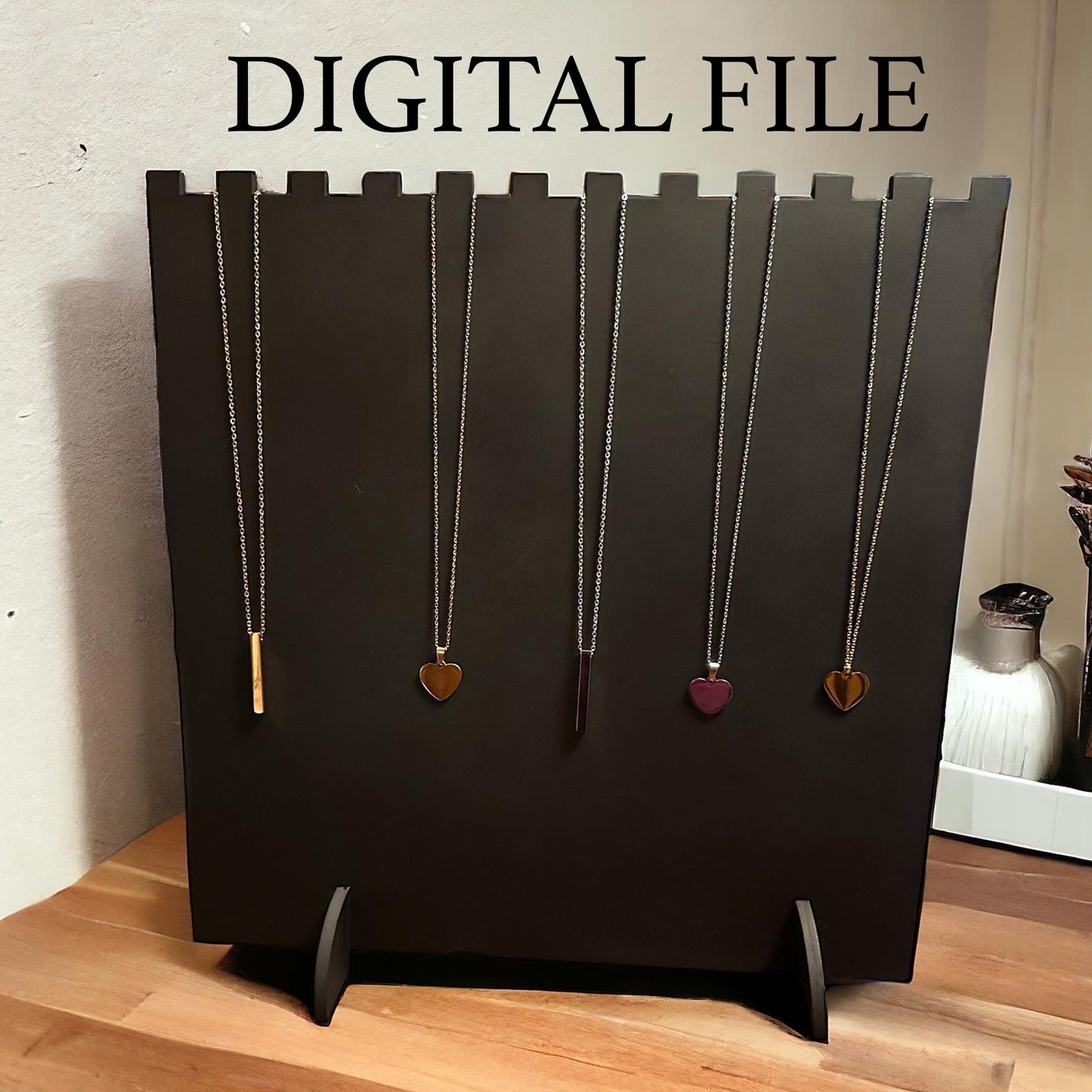 Necklace Stand Digital File